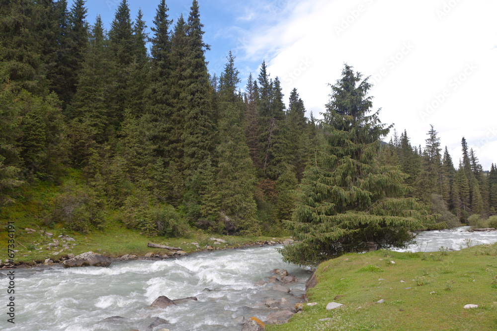 Kirgisische berge Kirgisische berge