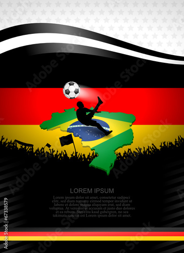 plakat fussball deutschland II