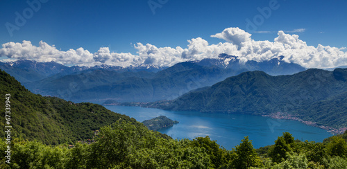 Panorama of Lake Como