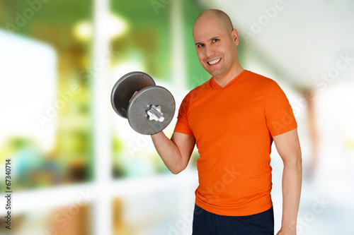 Man Working Out