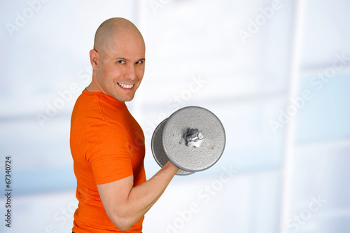 Man Working Out