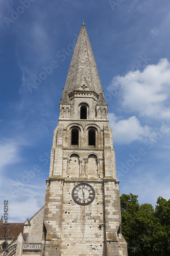 Saint-Germain abbey, Auxerre, Yonne department, Burgundy, France © Francisco Javier Gil