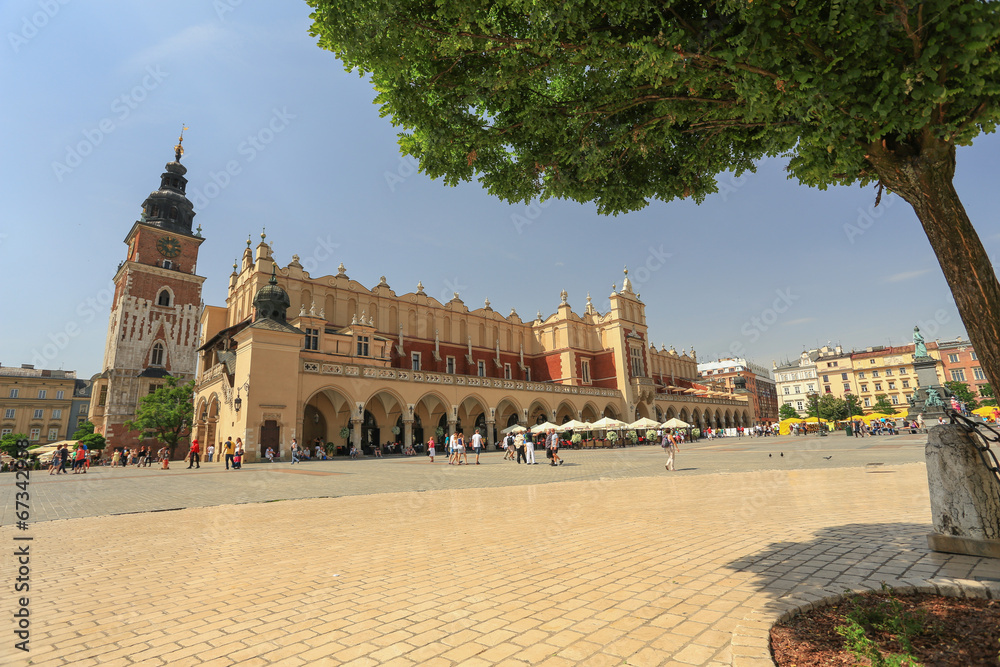 Fototapeta premium Cracow - the main place - sukiennice