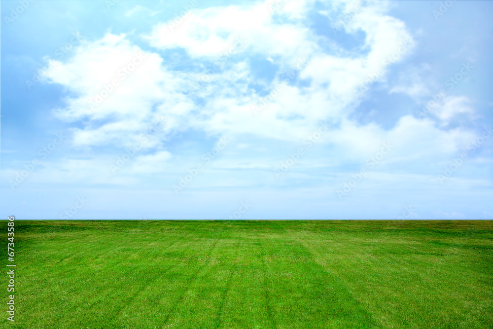 Fototapeta premium Beautiful Blue Sky Background