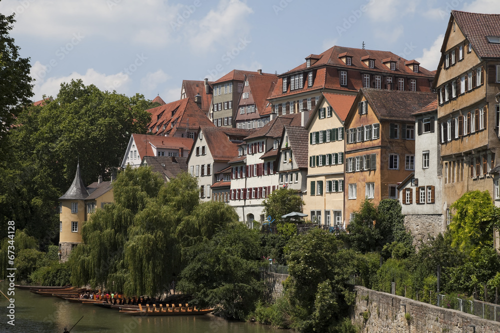 Tübingen am Neckarufer