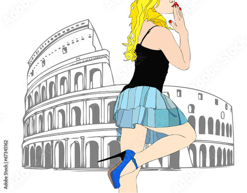 Un grosso bacio da Roma
