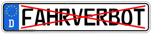Fahrverbot Schild  #140710-svg01