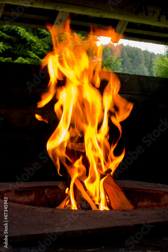 Feuer und Flamme