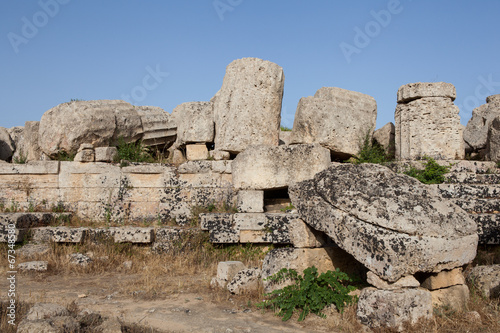 ruins of the temple of Selinunte