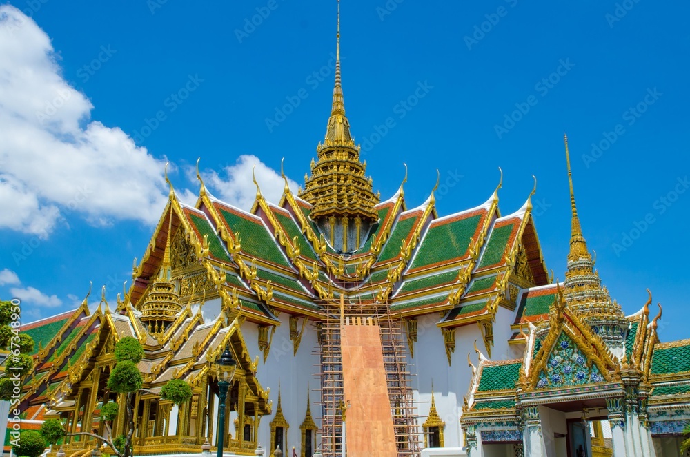 Fototapeta premium Wat Pra Kaew Grand palace Bangkok