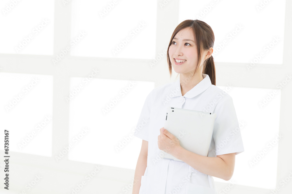 笑顔のナース