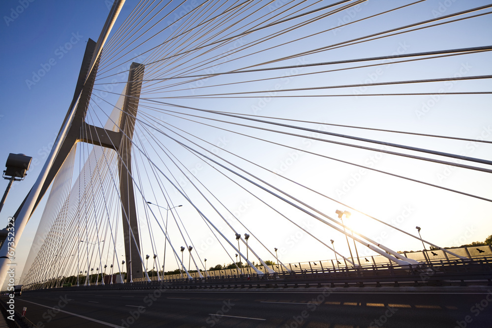 Fototapeta premium Modern bridge