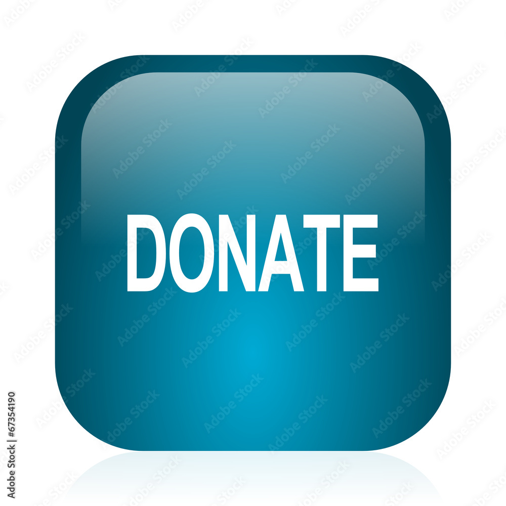 donate blue glossy internet icon donate blue glossy internet icon