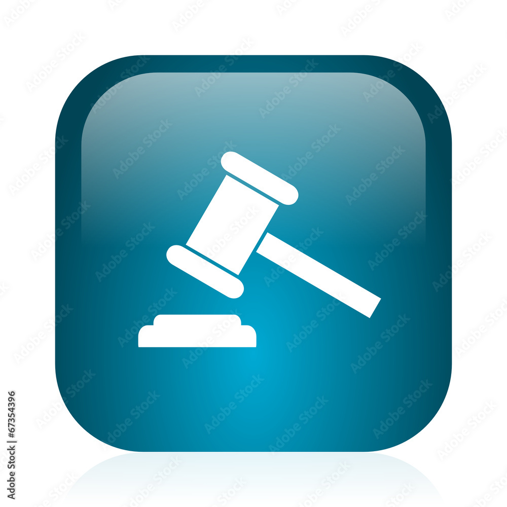 auction blue glossy internet icon auction blue glossy internet icon