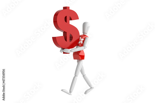 Photography hongkong dollas currency white man