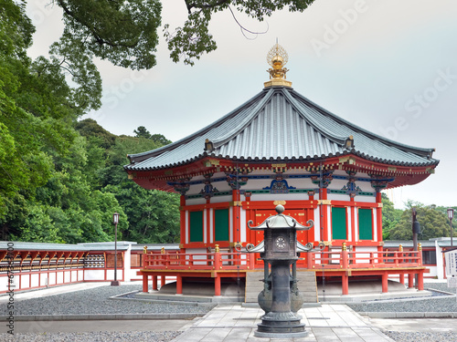 Prince Shotoku Hall at Shinsho Temple, Narita, Japan