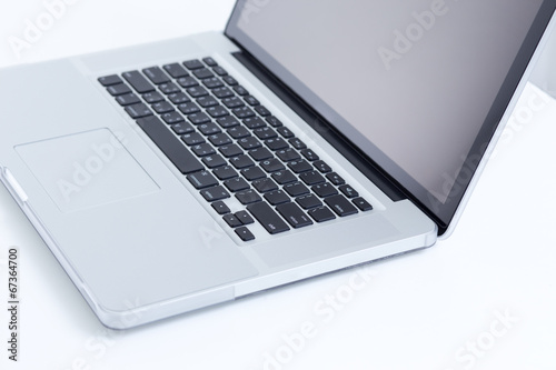Silver laptop computerSilver laptop computer