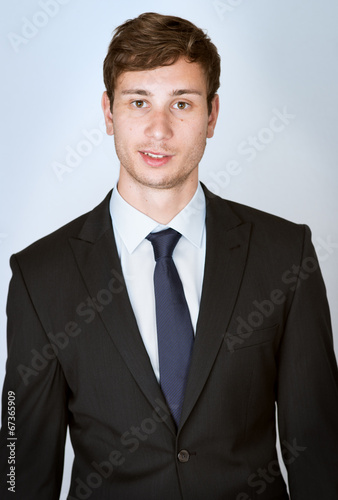 handsome businessman in suit © very_ulissa