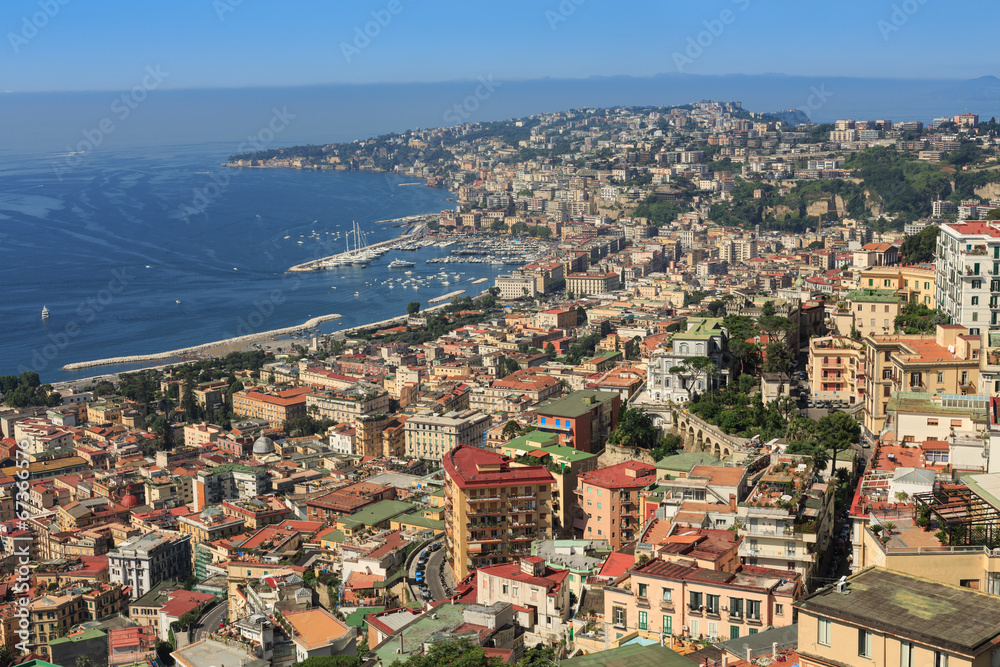 View of Naples from the Sant'Elmo Castle
