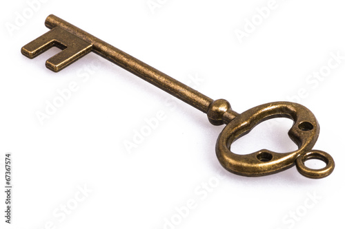 Vintage iron key 