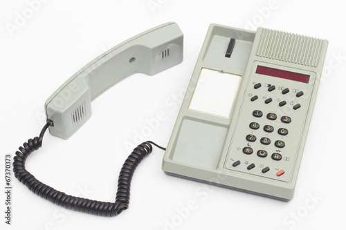 phone on the white background