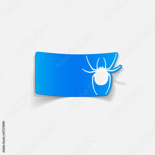 realistic design element: spider