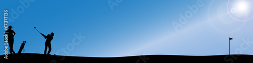 Vector silhouette of people.