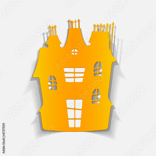 realistic design element: house