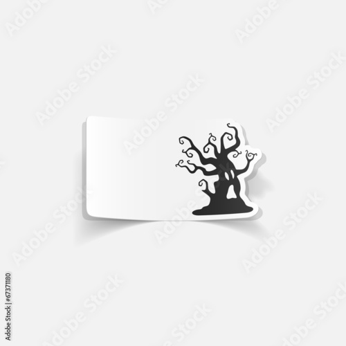 realistic design element: tree