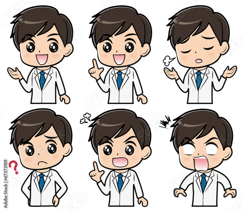 ドクター　表情セット