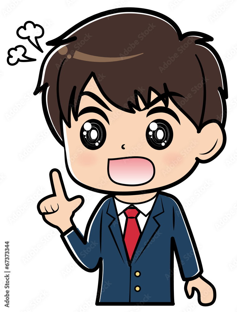 怒る男性 怒る男性