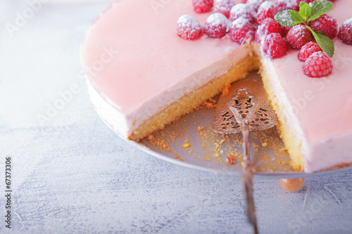Yogurt cheesecake