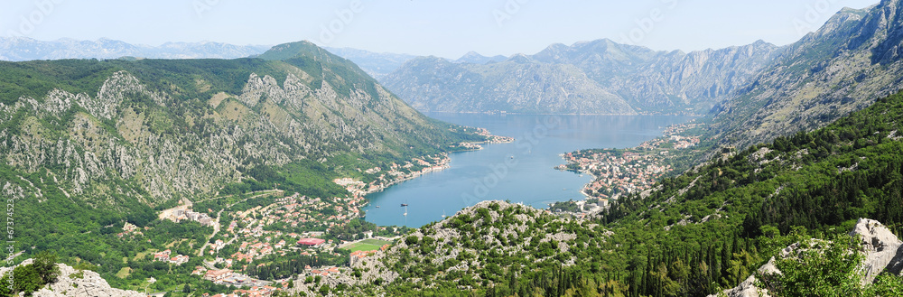 View at the bay of Kotor