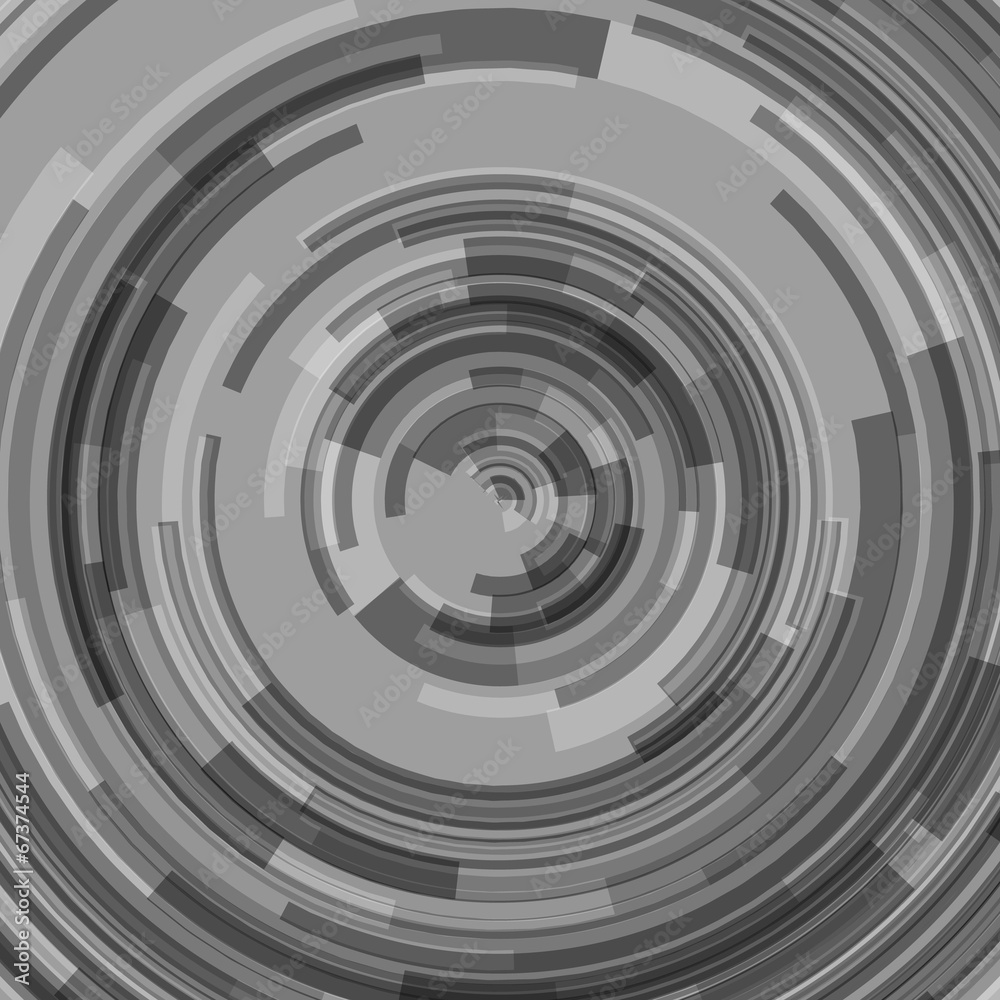 Obraz premium Abstract technology circles vector