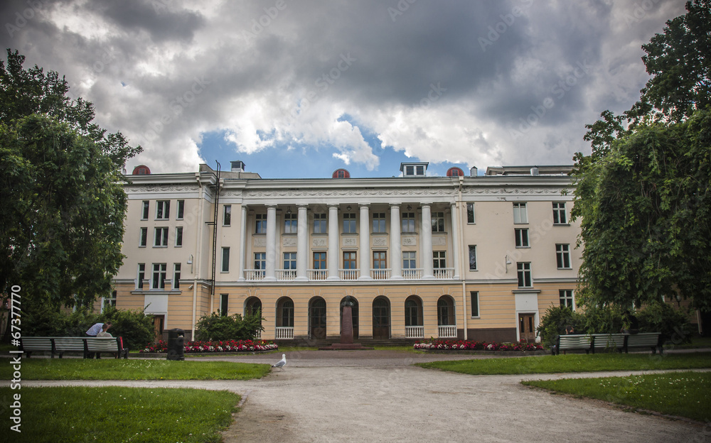 Obraz premium Street of Tallinn Estonia