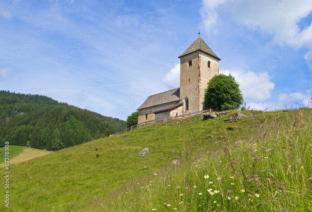 Kirche St. Oswald in der Sommerau / Reichenfels / Kärnten Kirche St. Oswald in der Sommerau / Reichenfels / Kärnten