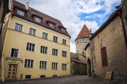 Old Street of Tallinn Estonia © anilah