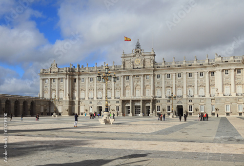 Royal palace. Madrid, Spain