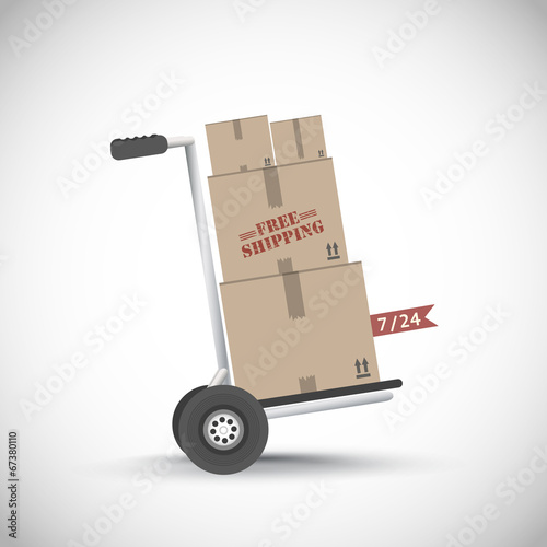 Free shipping hand truck