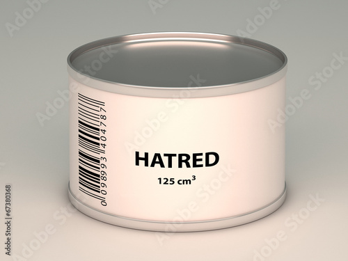 Photos bank with hatred title