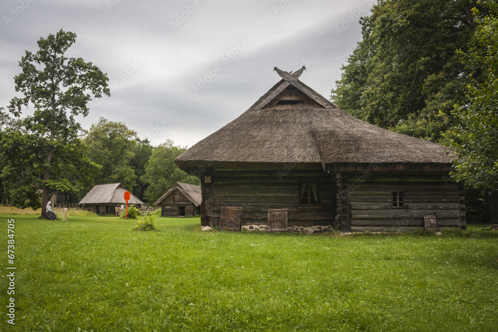 Traditional housing of the indigenous populations of Estonia