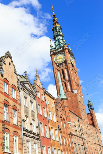 Town Hall Tower in Gdansk, Poland