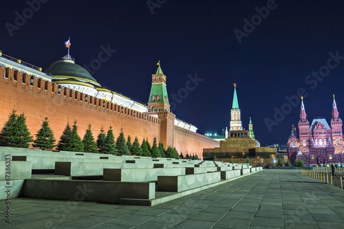 mausoleum on Red Square, Moscow, Russia