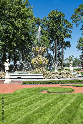 Summer Garden in St. Petersburg, Russia