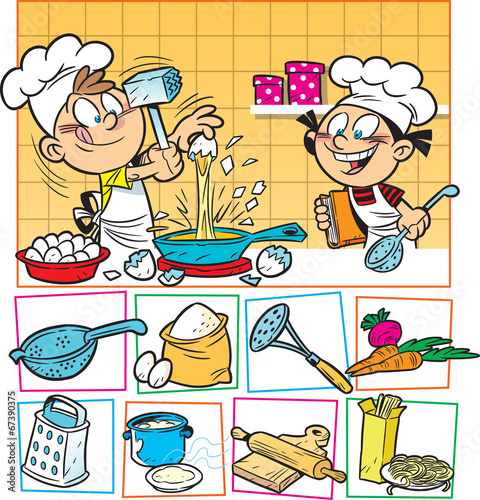 Kids cook