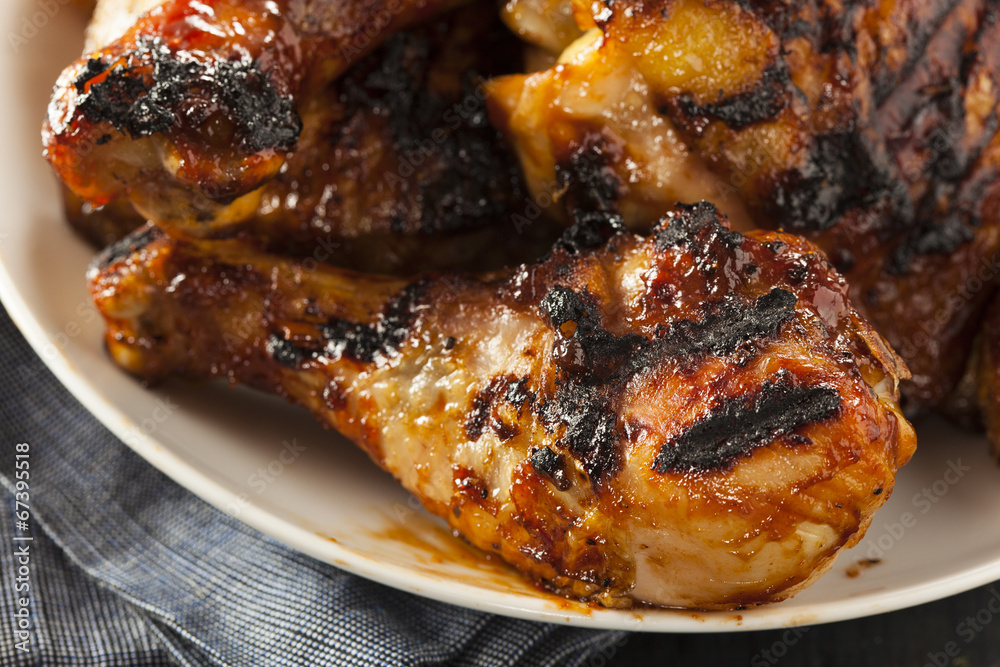 Homemade Grilled Barbecue Chicken Homemade Grilled Barbecue Chicken