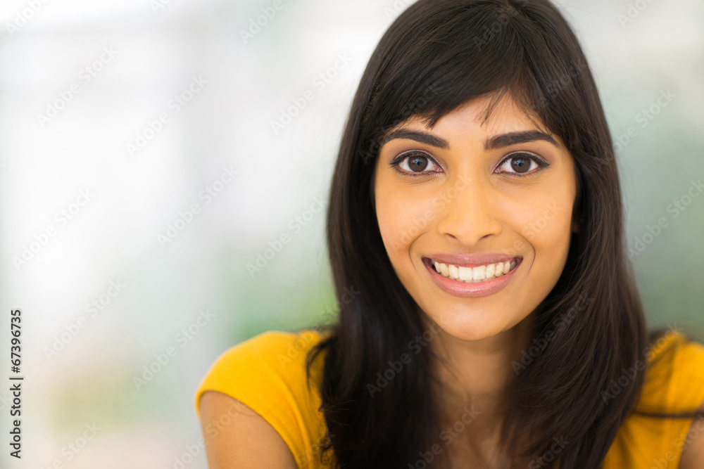 young indian woman at home young indian woman at home
