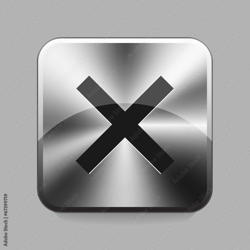Metallic buton Metallic buton