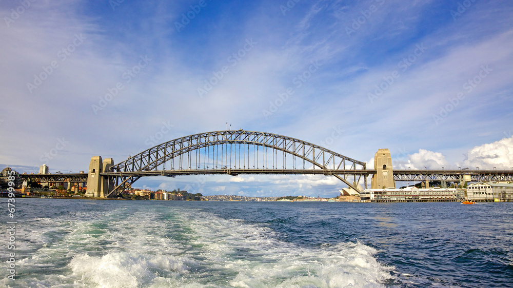 Naklejka premium Sydney Harbour Bridge