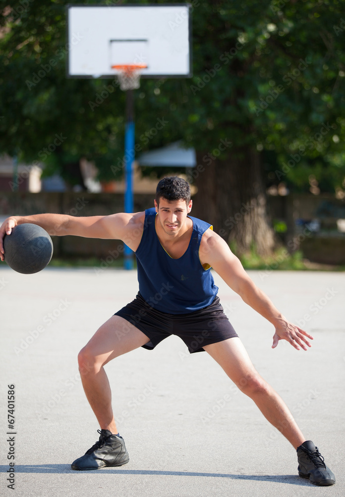 Fototapeta premium basketball player